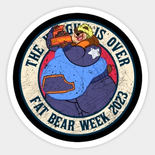 Fat Bear Week 2023 Sticker